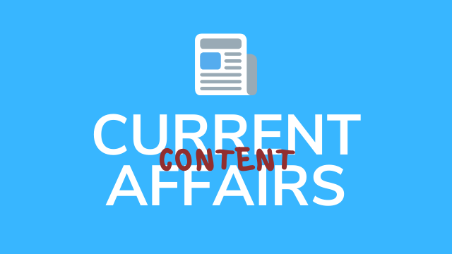 UPSC current affairs